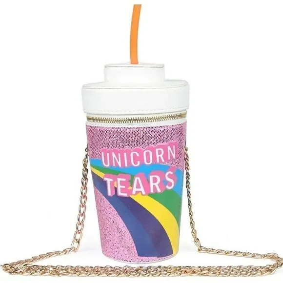 Unicorn Tears Drink Crossbody Bag/Purse - Picture 4 of 16